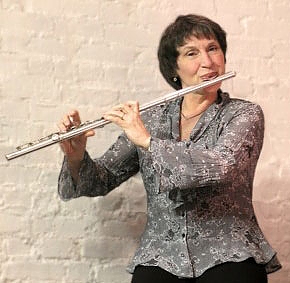 Photo of Barbara Allen, flutist & Aesthetic Realism consultant