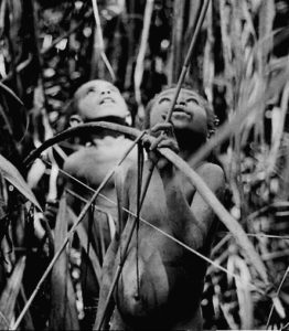 Photograpy by Arnold Perey, Boys in New Guinea, on the cover of his novel GWE