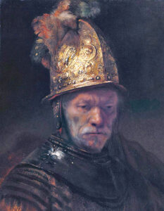Rembrandt's "Man with the Golden Helmet" for the Google Knol about Aesthetic Realism, the philosophy founded by Eli Siegel.