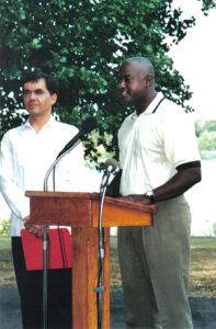 Eli Siegel Day, Baltimore MD, Aug 2002, speakers Jaime Torres DPM, Allan Michael, maritime captain